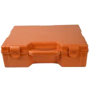 Cutie din plastic goală 460 × 345 × 145 mm cu închidere cu clips