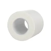 Leucoplast chirurgical din mătase 10 m × 5 cm, alb (cutie 6 buc)