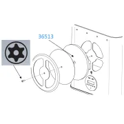 Filtru antipraf de schimb pentru purificator de aer Gima Air Cleaner cod 36510