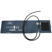 Manșetă Riester monobloc cu 2 tuburi pentru tensiometru, adulți large, 32–41 cm, fără latex (1 buc)