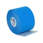 Bandă adezivă elastică pentru taping neuromuscular Leukotape K 5 m × 5 cm, albastră