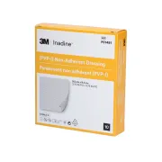 Pansament antimicrobian Inadine 3M cu iodopovidonă 10%, 9,5 × 9,5 cm (cutie 10 buc)