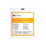 Pansament antimicrobian Inadine 3M cu iodopovidonă 10%, 9,5 × 9,5 cm (cutie 10 buc)