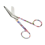 Foarfecă pentru bandaje din oțel inoxidabil, model Bubbles, 14 cm