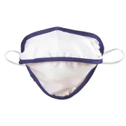 Mască chirurgicală reutilizabilă Mycroclean Adult BFE 99,8% fără agrafă nazală, alb-albastru (1 buc)