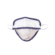 Mască chirurgicală reutilizabilă Mycroclean Junior/Adult Small BFE 99,8% alb-albastru (1 buc)