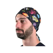 Căciulă chirurgicală din bumbac cu model Reef, mărimea M (1 buc)