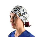Bonete chirurgicale din bumbac Funny Cap - Halloween - M (1 buc)