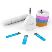 Glucometru iHealth Align BG1 compact cu transmisie mobilă și aplicație Gluco-Smart (1 buc)