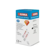Benzi test glicemie pentru glucometrul Gima (cutie 50 buc)
