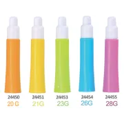 Lancete de siguranță automate rotunde 26G, adâncime 1,8 mm, flux sanguin mediu (cutie 100 buc)