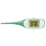 Termometru digital GIMA BL1 cu ecran mare retroiluminat și vârf flexibil