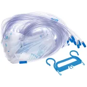 Pungă de urină standard 2000 ml cu tub 90 cm, fără latex și DEHP (cutie 30 buc)