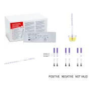 Test de ovulație autodiagnostic, bandă 4 mm, sensibilitate 30 mIU/ml (cutie 25 buc)