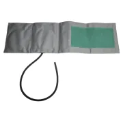 Manșetă adulți din bumbac cu balon TPU și 1 tub 54 × 15 cm, circumferință braț 25,4–40,6 cm (1 buc)