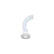 Canulă orofaringiană Guedel 70 mm pentru băieți, sterilă, albă (cutie 10 buc)