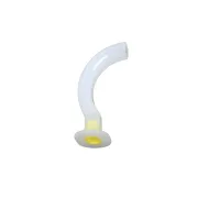 Canulă orofaringiană Guedel 90 mm pentru adulți mici, sterilă, galbenă (cutie 10 buc)