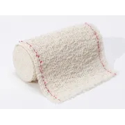 Bandaj elastic de fixare Previcrepe 10 cm × 4 m, bumbac și lycra (cutie 10 buc)