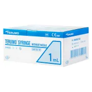 Seringi sterile Terumo fără ac 1 ml Tuberculin, Luer Slip concentric MDSS01SE (cutie 100 buc)
