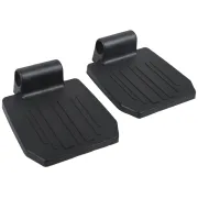 Suport pentru picioare din plastic pentru scaun cu rotile Oxford și Oxford Plus (pereche)