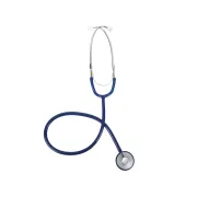 Stetoscop medical Yton Nurse cu un singur pavilion, albastru închis