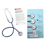 Stetoscop medical Yton Nurse cu un singur pavilion, albastru închis