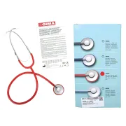 Stetoscop medical Yton Nurse cu un singur pavilion, roșu