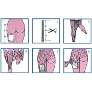 Plasă tubulară elastică Surgifix G pentru corp, pelvis, coapsă, fără latex (1 buc)
