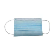 Mască chirurgicală de protecție GISAFE tip IIR, 3 straturi, filtrare 98%, pediatrică, albastru deschis (cutie 10 buc)