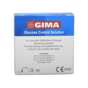 Soluție de control pentru glucometru Gima (1 kit)