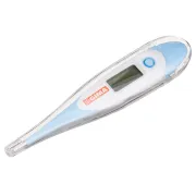 Termometru digital GIMA Flexi Jumbo 2 cu ecran mare, vârf flexibil și alarmă febră (1 buc)