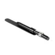 Otoscop stilou Delta cu iluminare LED, negru, cu pâlnii auricolari și abeslimbi (1 buc)