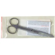 Foarfece chirurgicale drepte cu vârfuri tocit/ascuțit 14,5 cm, oțel inoxidabil