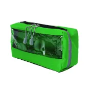 Geantă dreptunghiulară E3 capitonată cu fereastră și mâner, verde (1 buc)