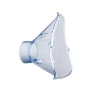 Mască facială pediatrică fără elastic, compatibilă cu nebulizatoare (1 buc)