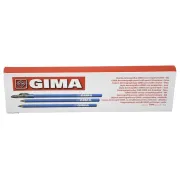 Creioane dermatografice GIMA albastre pentru marcare piele (cutie 6 buc)