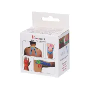 Bandă kinesiologică PRO 5 m × 5 cm, culoare piele