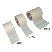 Bandă adezivă hipoalergenică din material nețesut 9,14 m × 50 mm (cutie 6 buc)
