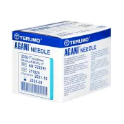 Ace hipodermice sterile Terumo Agani 23G × 1″ – 0,6 × 25 mm, albastre (cutie 100 buc)
