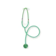 Stetoscop TRAD cu cap simplu verde, fără latex