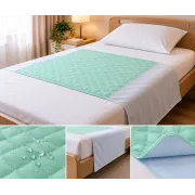 Bavetă impermeabilă pentru adulți, reutilizabilă, 46 × 76 cm – cu capse reglabile