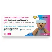 Kit Test Rapid Infectii Respiratorii Combo 6-în-1 (Gripă A/B, COVID-19, RSV, Adenovirus, Mycoplasma)