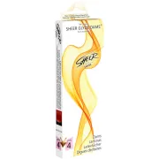 Barieră orală din latex Sheer Glyde Căpșună, 4 bucăți