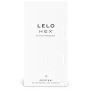 Prezervative LELO HEX cu Structură Hexagonală, 12 bucăți