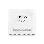 Prezervative LELO HEX – Structură Hexagonală, Cutie 3 buc