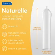 Prezervative Pasante Naturelle – cutie 144 bucăți