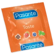 Prezervative Pasante Flavors – aromate și colorate, set 3 bucăți