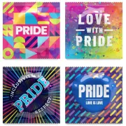 Prezervative Pasante Pride Format Gay Pride, 144 bucăți