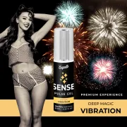 Gel stimulant Coquette Chic Desire Pulse cu efect de vibrație – 6 ml