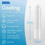 Prezervative Pasante Cooling Effect cu efect răcoritor, 144 buc